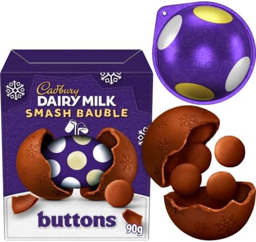 Cadbury Dairy Milk Buttons Smash Bauble 90G
