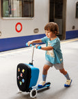 Micro Scooter Luggage Junior Patch & Play Blue