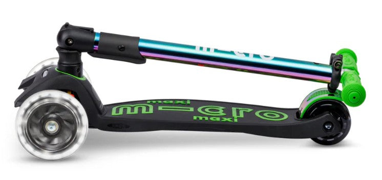 Maxi Micro Deluxe Foldable LED Neochrome Green