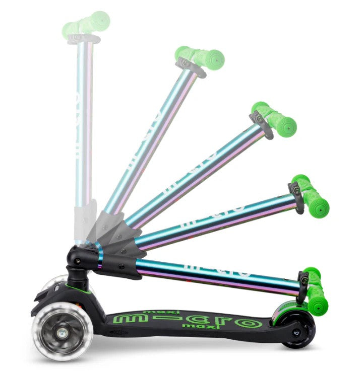 Maxi Micro Deluxe Foldable LED Neochrome Green