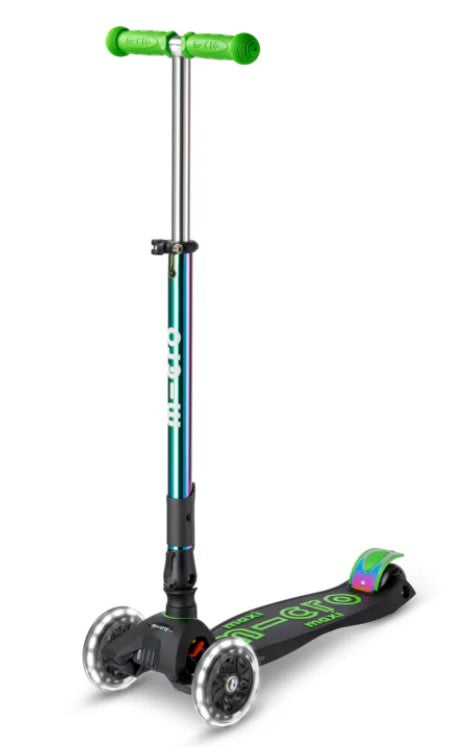 Maxi Micro Deluxe Foldable LED Neochrome Green