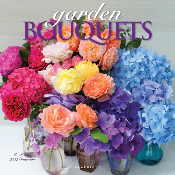 Garden Bouquets Wall Calendar 2027