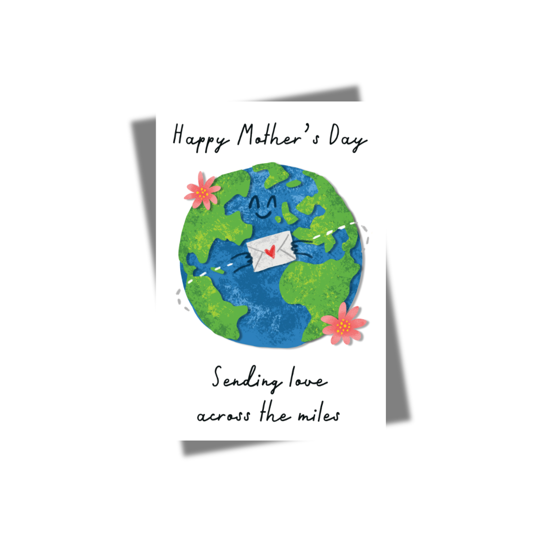 Mother's Day Sending Love Across Miles Greeting Card | Bookazine HK