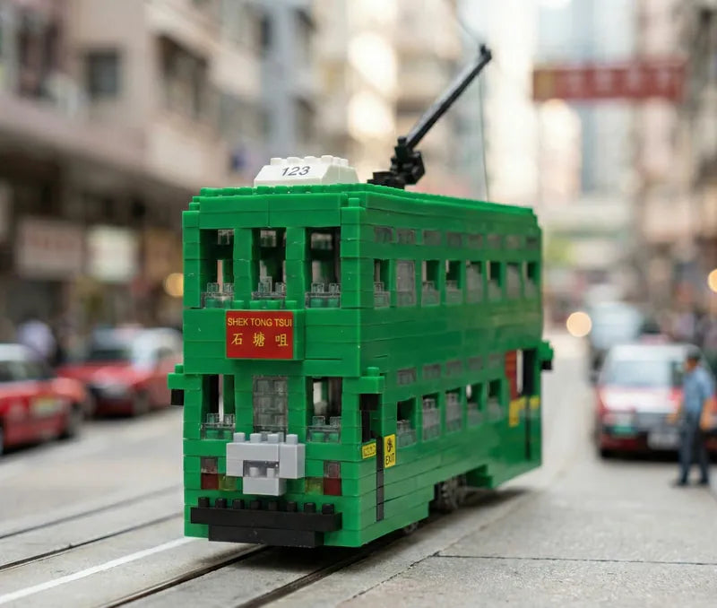 Hong Kong Tram Micro Blocks | Bookazine HK