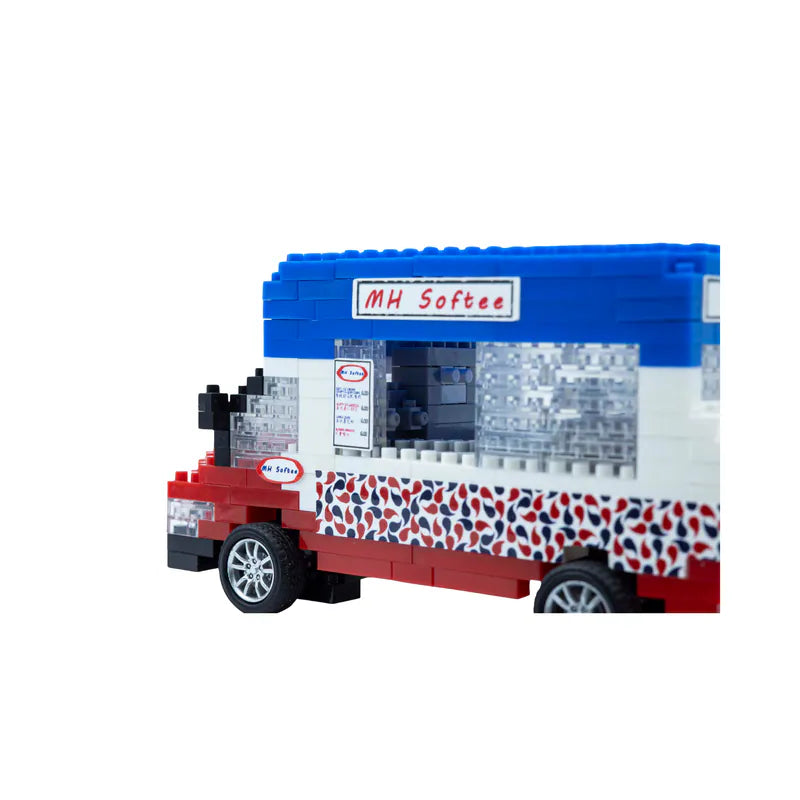 Softee Car Micro Blocks Model  | Bookazine HK