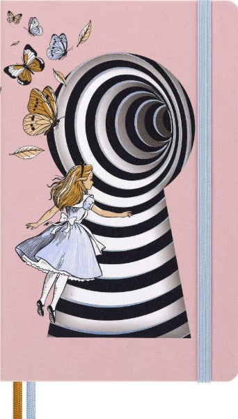 Limited Edition Alice Adventures In Wonderland Large Ruled Notebook | Bookazine HK