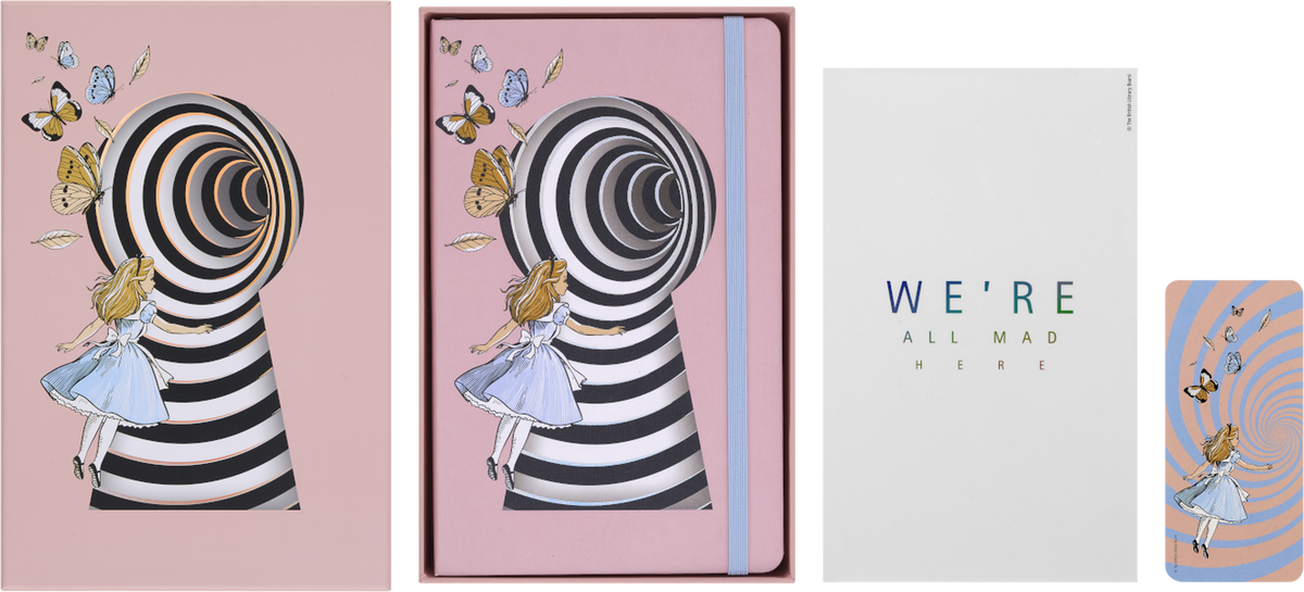 Alice's Adventures in Wonderland Notebook - Limited Edition