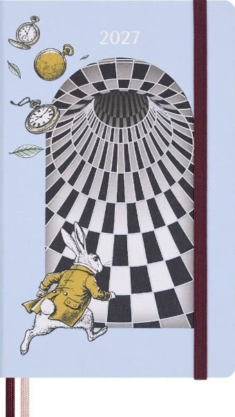 12M Alice Adventures In Wonderland Large Daily Planner Hardcover | Bookazine HK