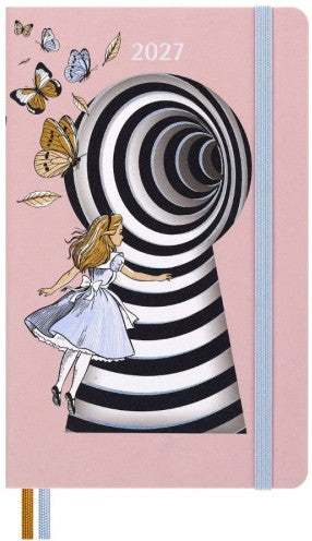 12M Alice Adventures In Wonderland Large Weekly Planner Hardcover | Bookazine HK