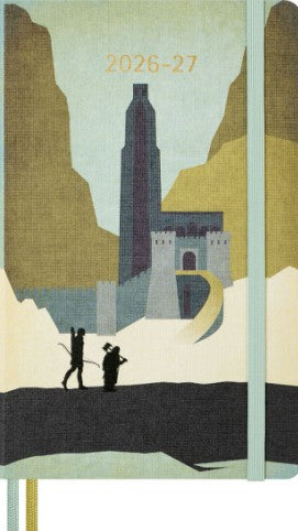 18M Lord of The Rings Weekly Notebook Large Hardcover