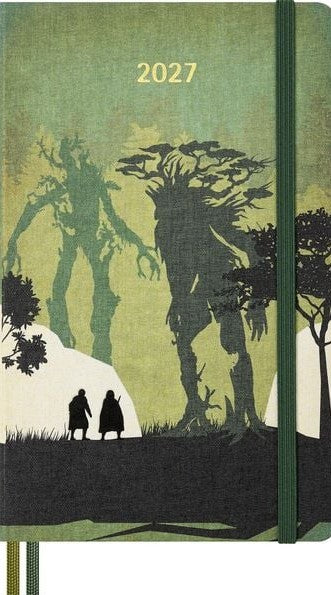 12M Lord of The Rings Daily Planner Large Hardcover | Partytime HK
