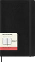 18M Large Daily Planner Black Softcover 