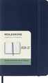 18M Weekly Notebook Pocket Sapphire Blue Softcover | Bookazine HK