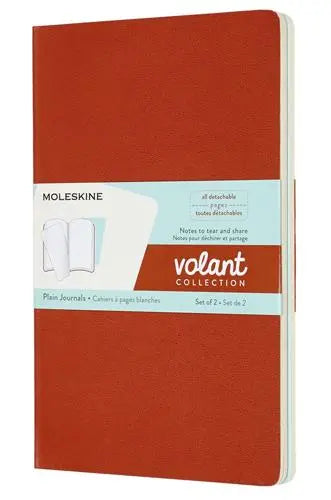 Blank Volant Journal (Soft Cover Large) Blue & Orange | Bookazine HK