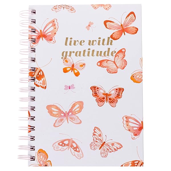 Butterfly Spiral Vegan Leather Journal  | Bookazine HK