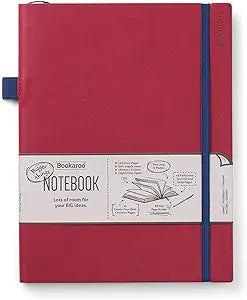 Bookaroo Notebook Journal Dark Red | Bookazine HK