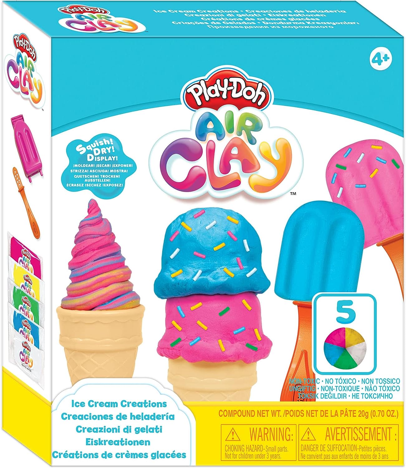 Play-Doh Air Clay Ice Cream Creations