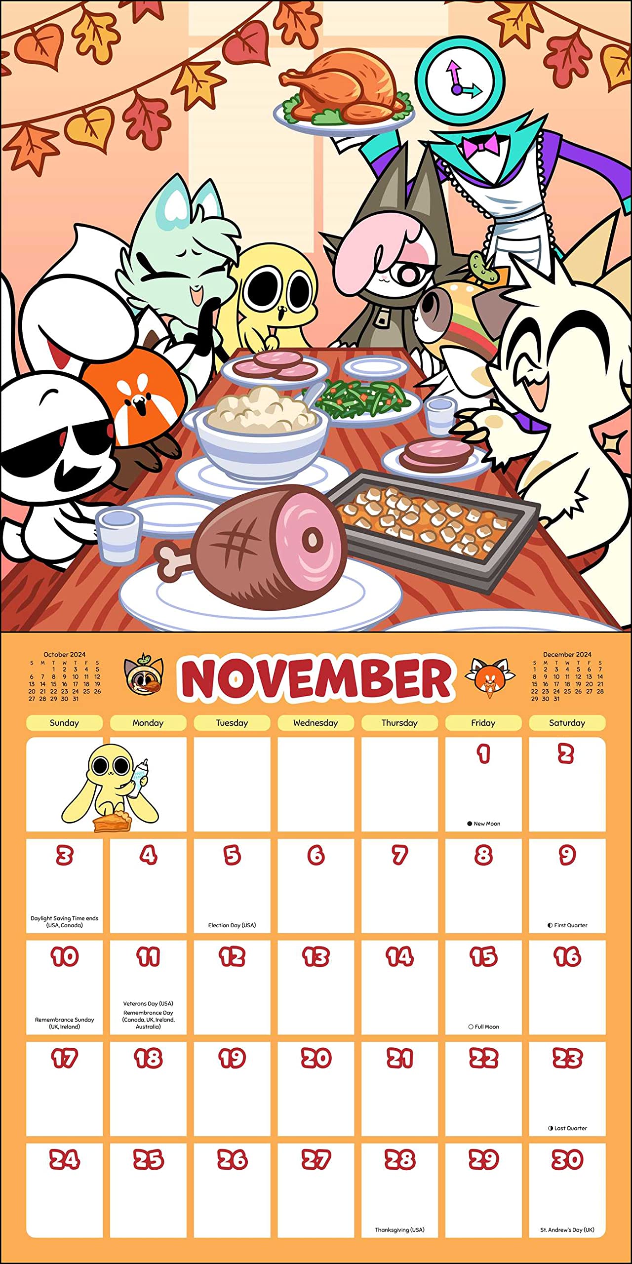 Chikn Nuggit 2024 Calendar Jandy Lindsey