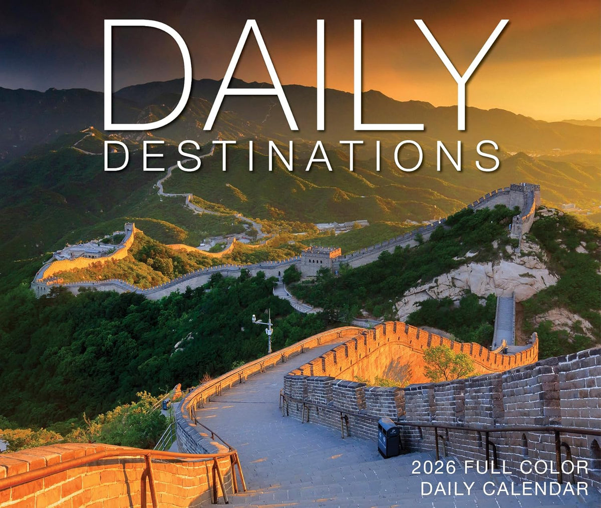 Daily Destinations Box Calendar 2026 – Bookazine