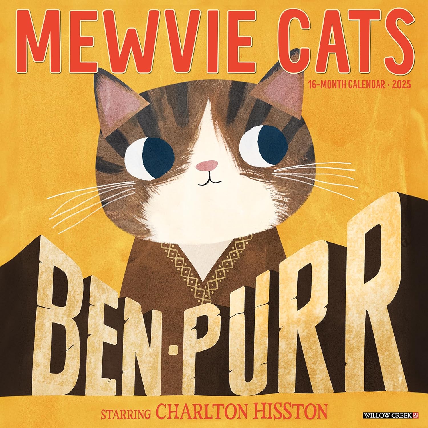 Mewvie Cats Wall Calendar 2025 | Bookazine HK