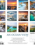 Ocean View Monthly Mini 2024 Wall Calendar