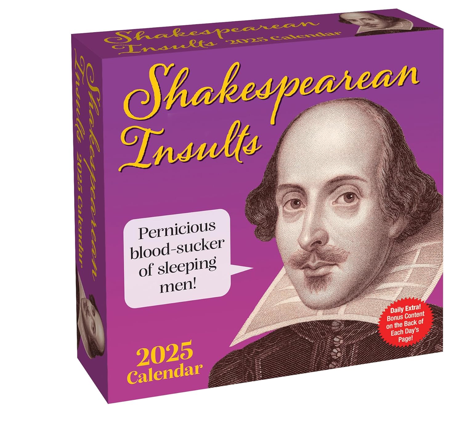 Shakespearean Insults Box Calendar 2025 | Bookazine HK