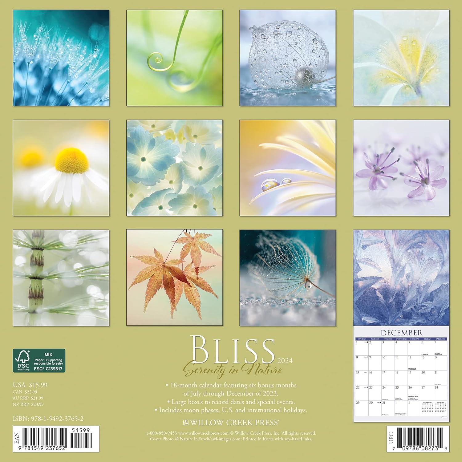 bliss-serenity-in-nature-2024-calendar