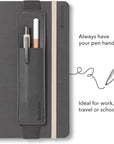 Bookaroo Pen Pouch Charcoal