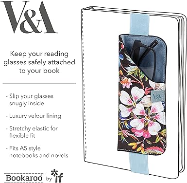 V&amp;A Bookaroo Glasses Case Sundour Pheasant