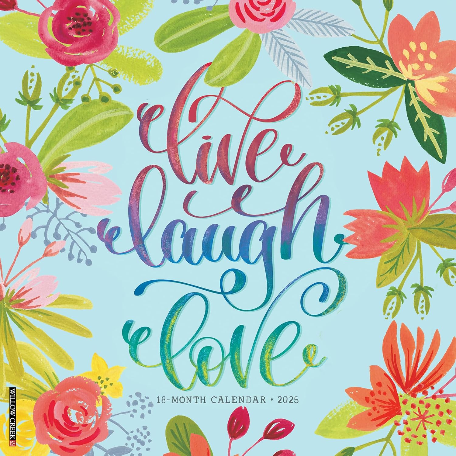 Live Laugh Love Wall Calendar 2025 | Bookazine HK