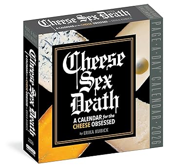 Cheese Sex Death Box Calendar 2026 | Bookazine HK