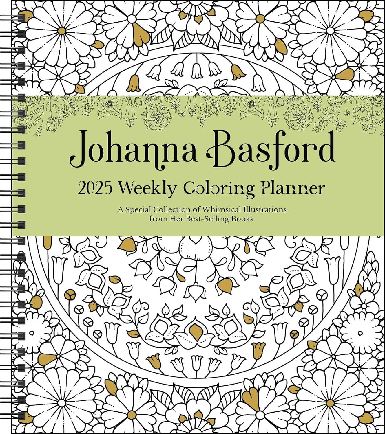 Johanna Basford Coloring Weekly Planner | Bookazine HK