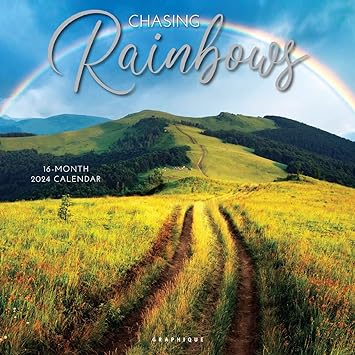 Chasing Rainbows 2024 Wall Calendar