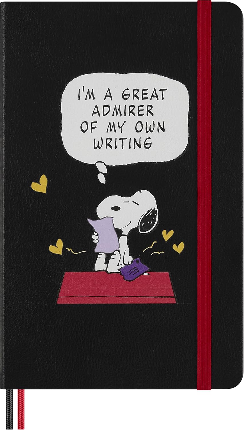 Le Peanuts Snoopy Admirer Large Ruled Notebook | Bookazine HK