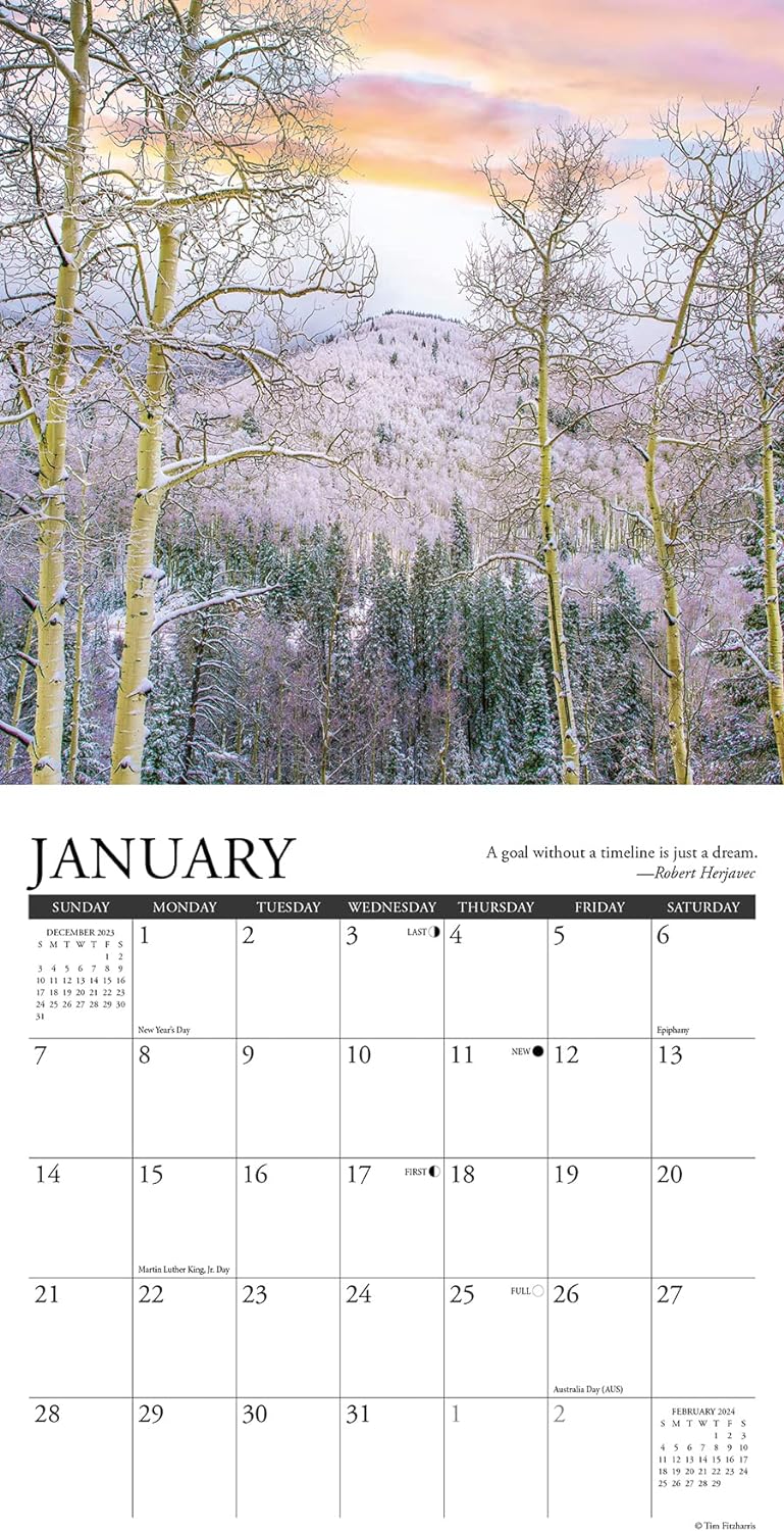 Inspirations Mini 2024 Calendar