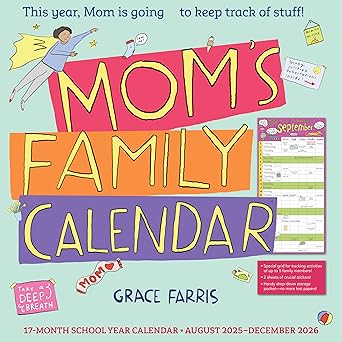 Mom's Family Wall Calendar 2026 | Bookazine HK