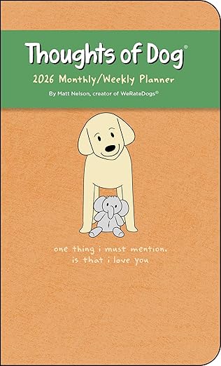 Thoughts of Dog Planner 2026 | Bookazine HK