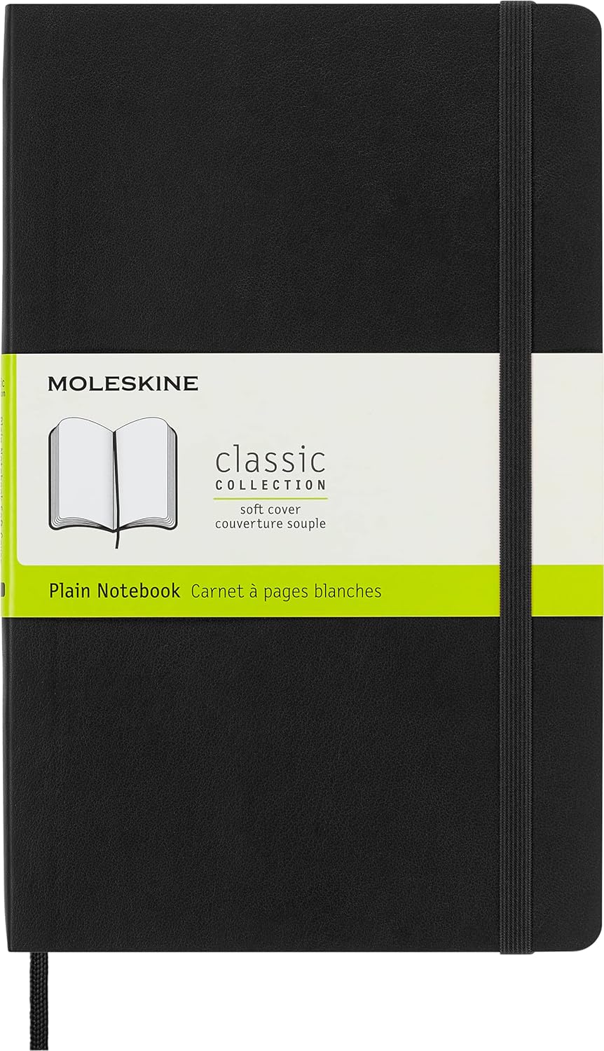 plain-blank-classic-notebook-soft-cover-large-black