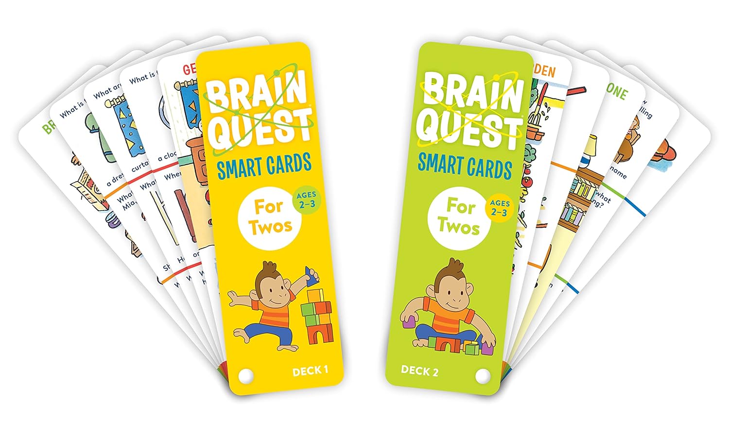 Brain Quest For Twos Smart Cards (5th Edition)