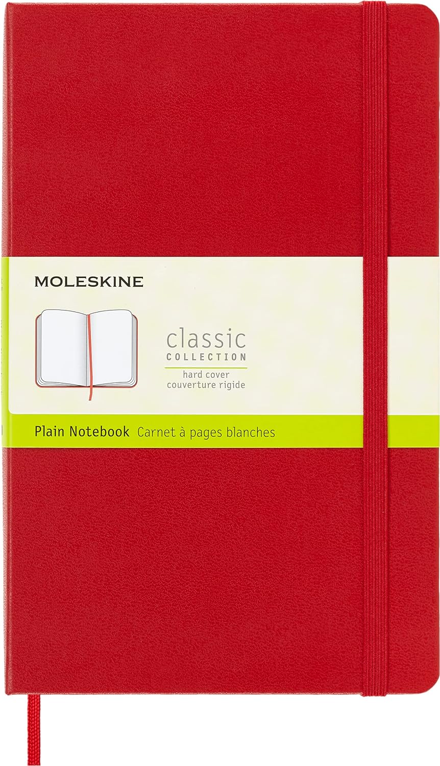 plain-blank-classic-notebook-soft-cover-large-red
