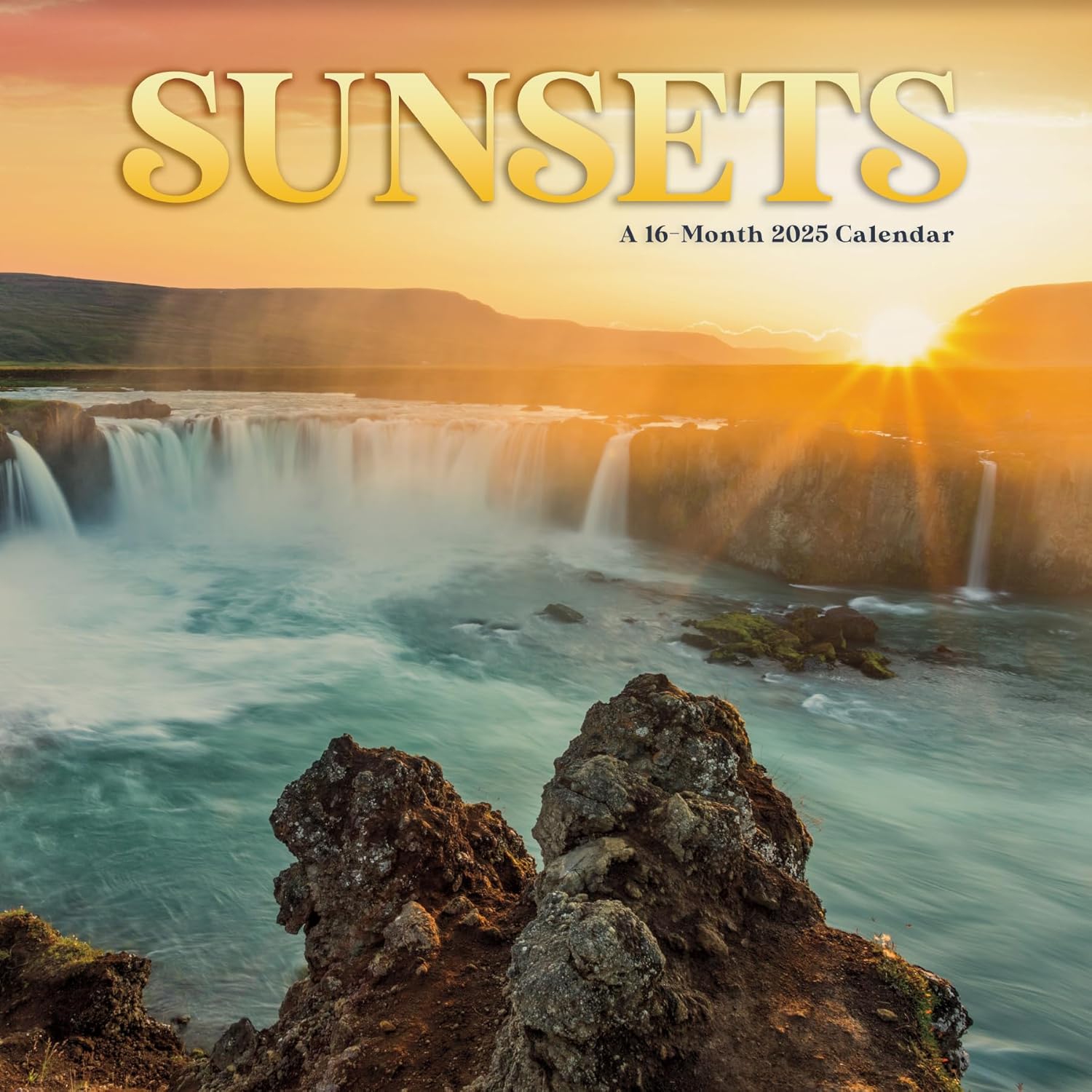 Sunsets Mini Wall Calendar 2025 | Bookazine HK