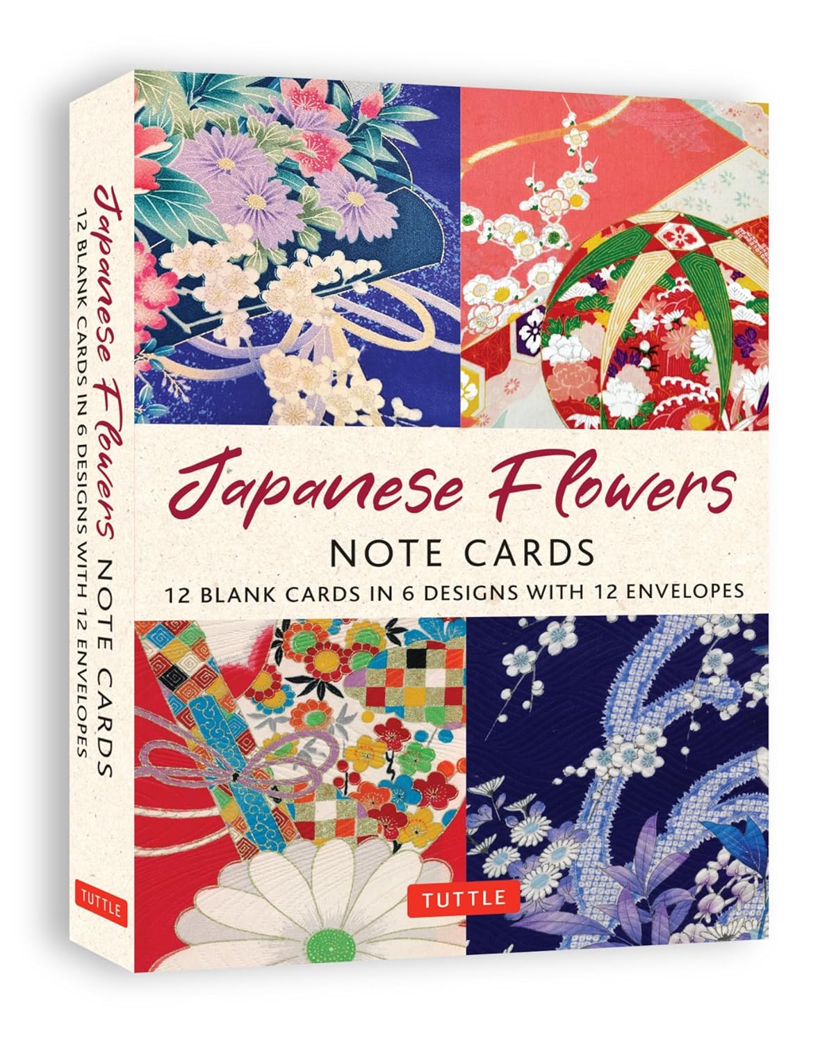 Japanese Flowers 12 Note Cards | Bookazine HK