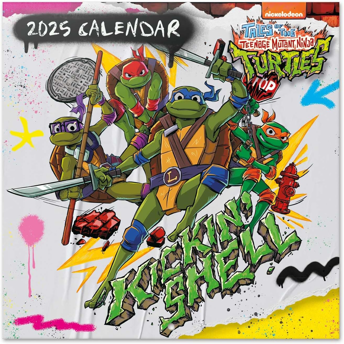 Ninja Turtles Wall Calendar 2025 | Bookazine HK