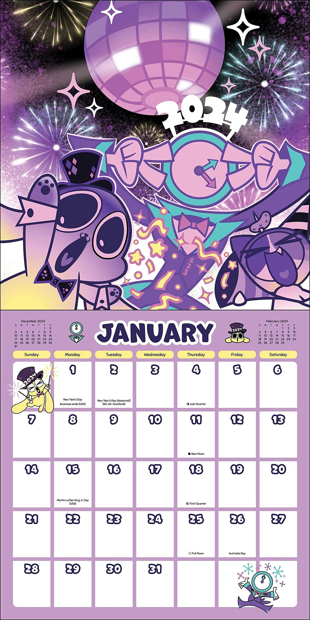 Chikn Nuggit Calendar 2025