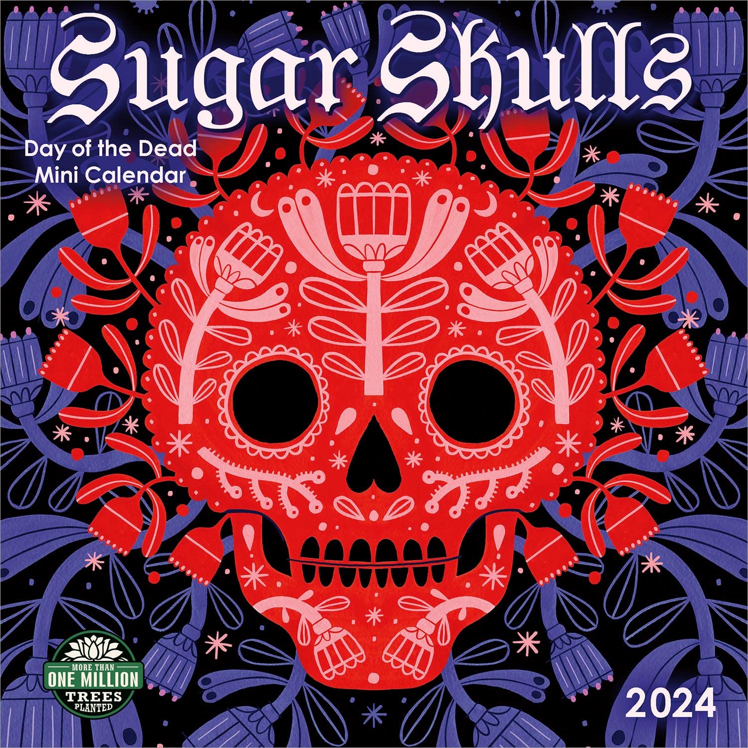 sugar-skulls-day-of-the-dead-2024-mini-wall-calendar