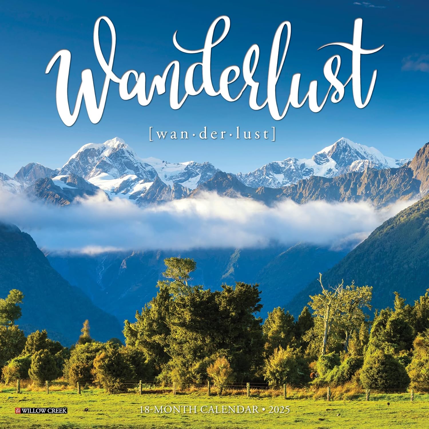 Wanderlust Mini Wall Calendar | Bookazine HK