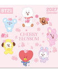 BT21 2027 Wall Calendar