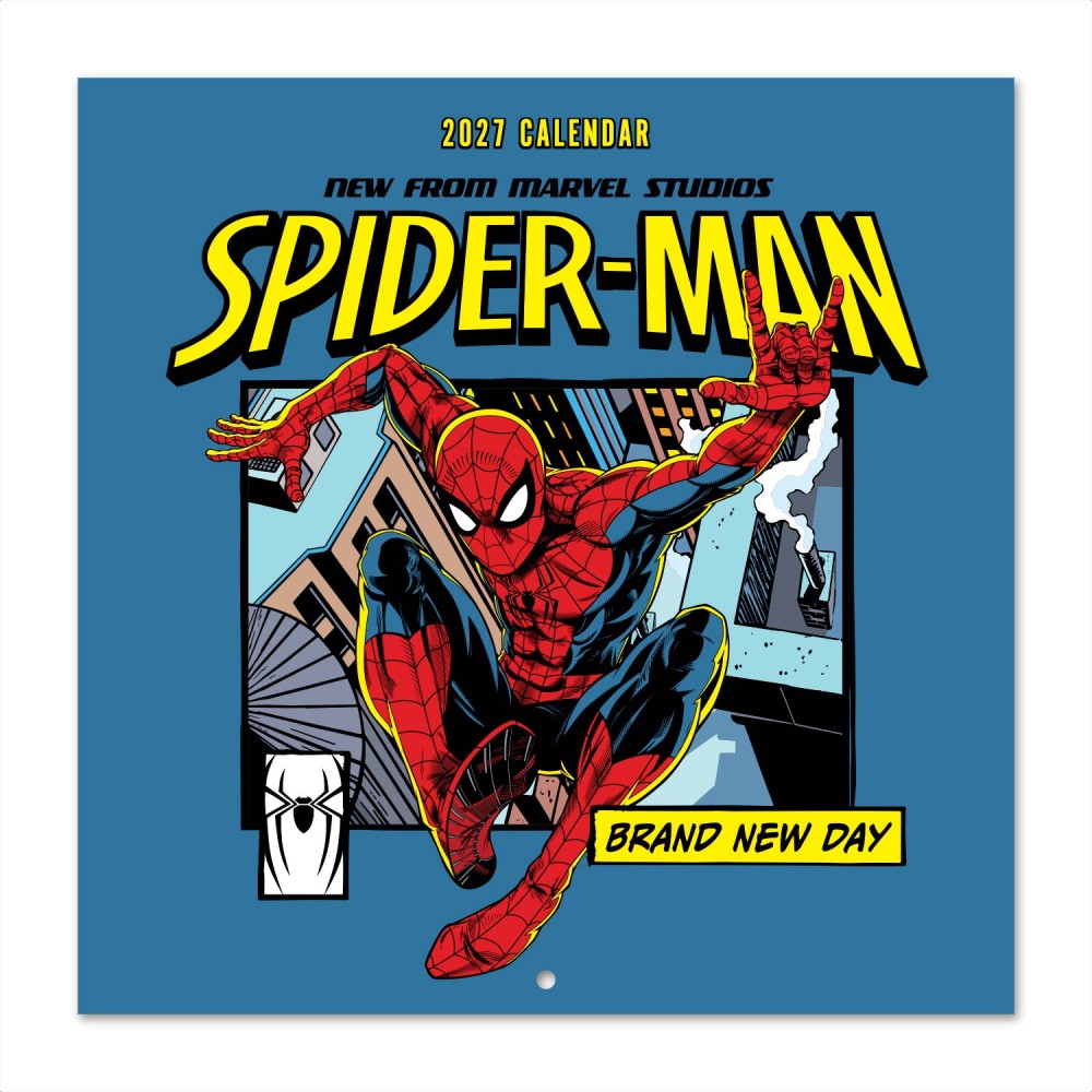 Marvel Spiderman 2027 Wall Calendar