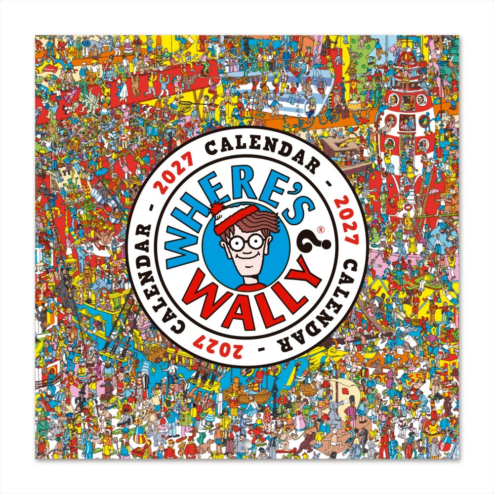 Where's Wally? 2027 Wall Calendar