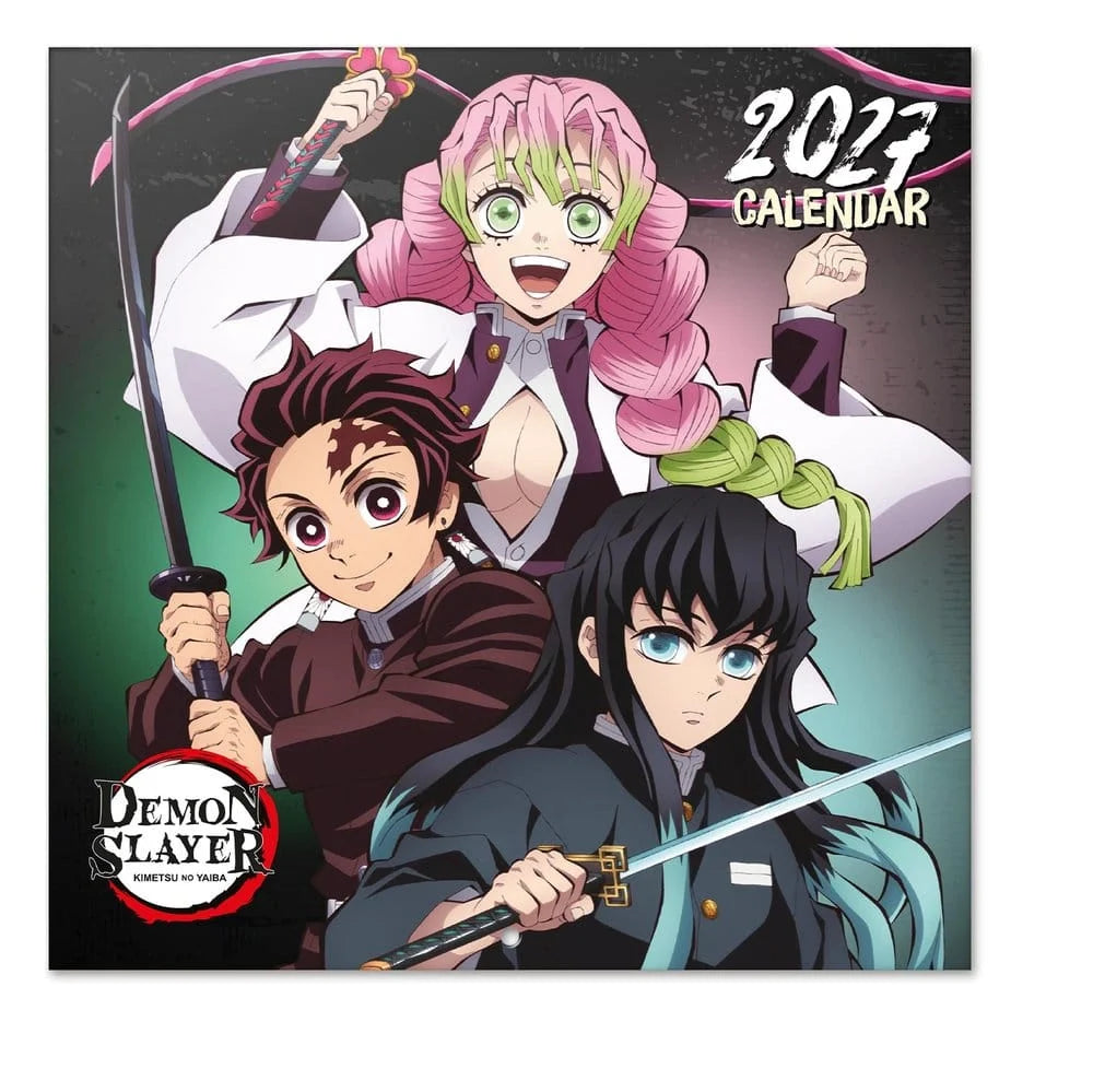Demon Slayer 2027 Wall Calendar